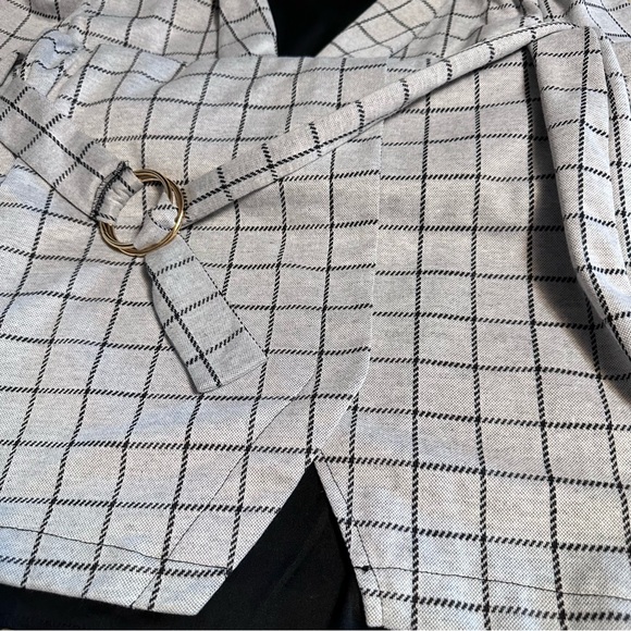 Nwt Emerald Sundae Belted Striped Dress Long Sleeve - Picture 4 of 9